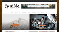 Desktop Screenshot of ninemagazine.org